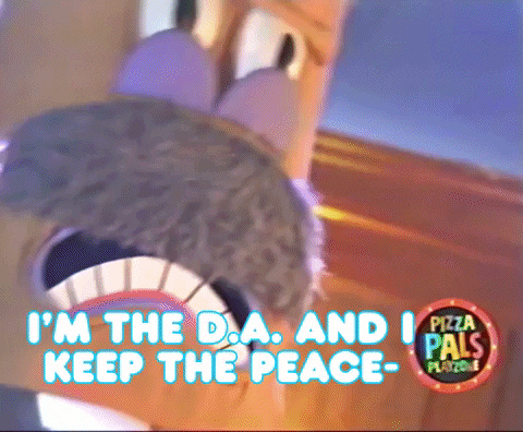I Am The Law Meowwolf GIF by PIZZA PALS PLAYZONE