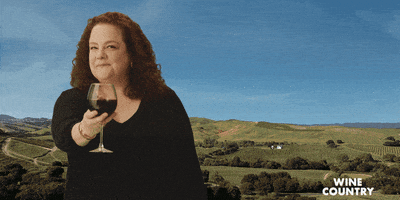 red wine cheers GIF by NETFLIX