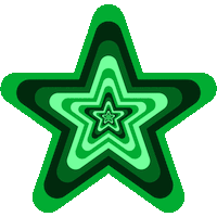 excited star struck Sticker