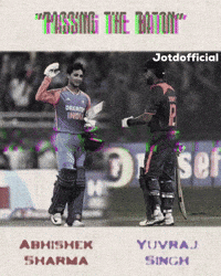 Yuvraj Singh Abhishek GIF