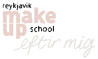 Makeupschool Sticker by Reykjavik Makeup School