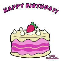 Happy Birthday Cake Sticker by VeeFriends