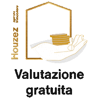 House Gold Sticker by immobiliarehouzez