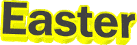 Holiday Easter Sticker by GIPHY Text