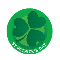 St Patricks Day Shamrock Sticker by Chicago Marathon