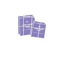 Shopping Shop Sticker by MonSaintLazareParis