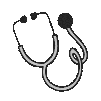 biloba doctor stethoscope docteur medecine Sticker