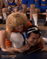 The Goldbergs Wrestling GIF by Sony Pictures