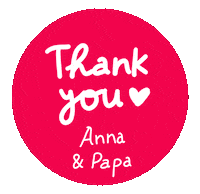 Thanks Sticker