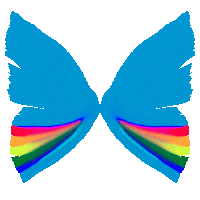 Butterfly Wings Sticker