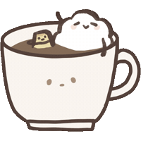 Coffee Cap Sticker