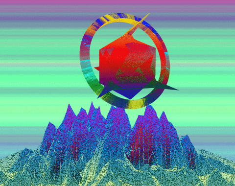 glitch gate GIF by devindixon4597