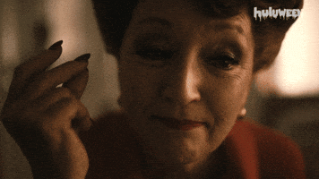 Sponsored gif. Woman smiles and snaps her manicured fingers.