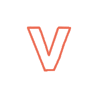 V Alphabet Sticker