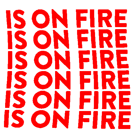 On Fire Sticker by NRJ België