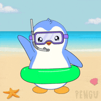 Summer Time GIF by Pudgy Penguins