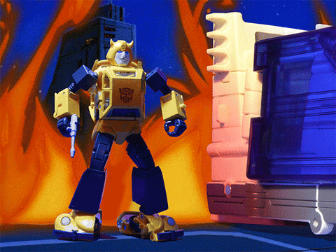OptimusTimelord giphyupload transformers bumblebee origins GIF