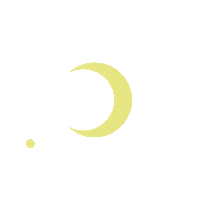 alibasdaysar cat logo design moon Sticker