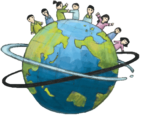 Global Network World Sticker by vank