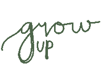 Grow Up Time Sticker