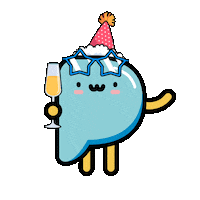 Happy New Year Sticker by Partipost