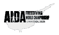 Aida Freediving World Championship 2025 Sticker by AIDA Freediving