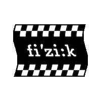 fizik_official flag cycling finish line checkered flag Sticker
