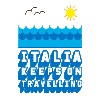 IKOT love happy summer travel Sticker