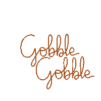 Hungry Thanksgiving Sticker