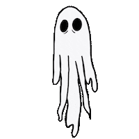 Halloween Ghost Sticker