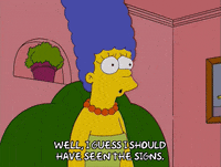 sad marge simpson GIF