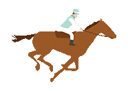 Horse Racing Sport Sticker by Kentucky Derby