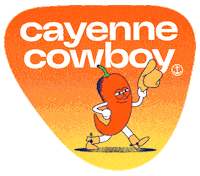 Cayenne Pepper Cowboy Sticker by Health-Ade