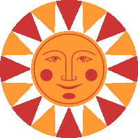 Happy Sun Sticker by Why I Love Where I Live