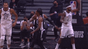 Nba Playoffs Hug GIF by NBA