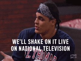 shake on it big brother GIF by Big Brother After Dark