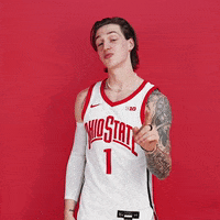 College Basketball Agree GIF by Ohio State Athletics