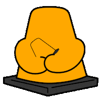 netbreaker cradle conemoji netbreaker conemojis Sticker