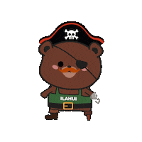 Halloween Bear Sticker by ilahuiperu