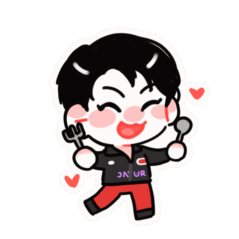 MindlereholD 어때티콘 블랙큐 Sticker