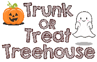Babysitting Trick Or Treat Sticker by Anna and Jack's Treehouse