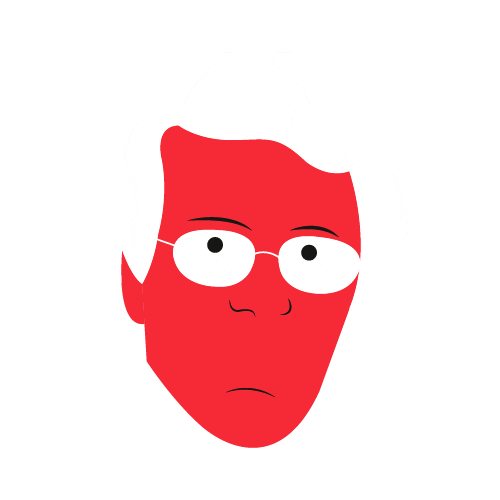 head Antoine Sticker by JVAL Openair