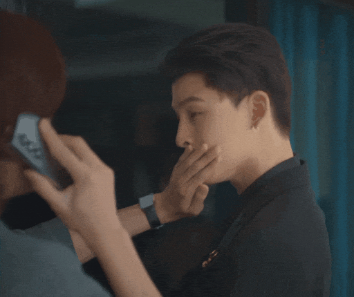 Shut Your Mouth Peach GIF