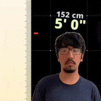 5' 0"