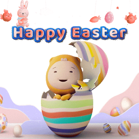 Easter Eggs Sticker by Gumazing