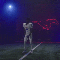 College Football Celebration GIF by SMU Football