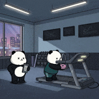 New Year New Me GIF by Kanpai Pandas
