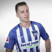 grÃ¼beln think GIF by Hertha BSC
