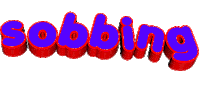 sad text Sticker