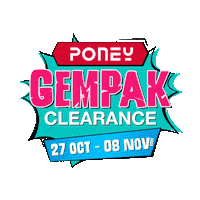 Gempak Sticker by PONEY